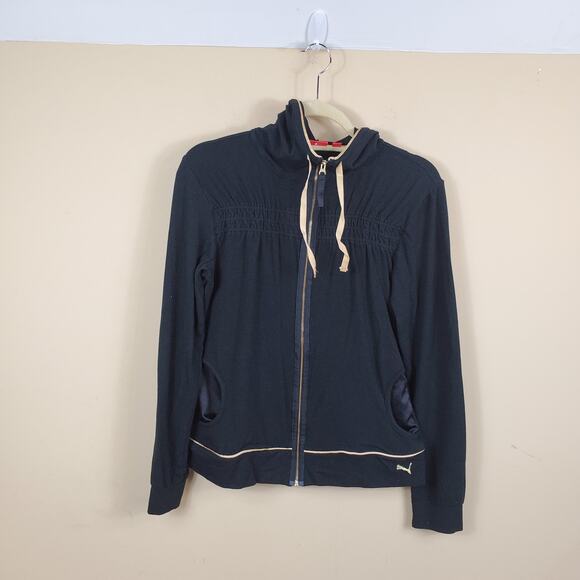 Puma Full Zip Jacket with Hood Women's Size M - Picture 1 of 10
